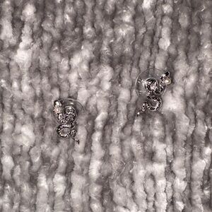 Kendra Scott Silver Snake Earrings